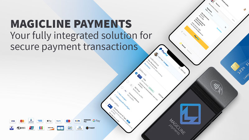 With Magicline Payments you have a comprehensive solution for payment transactions directly integrated in your Magicline.