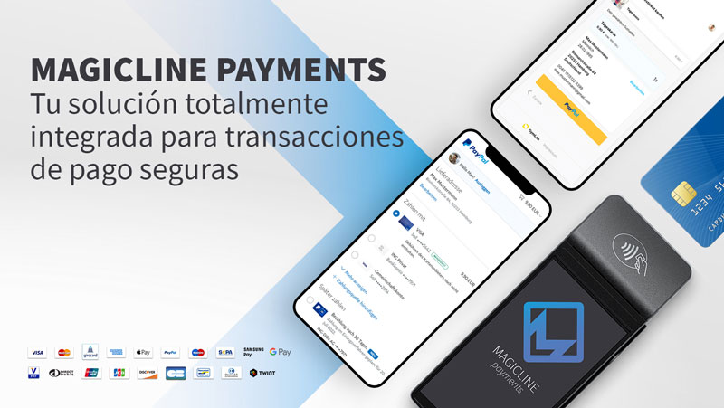 Con Magicline Payments tienes una solución integral para las transacciones de cobro directamente desde tu Magicline.