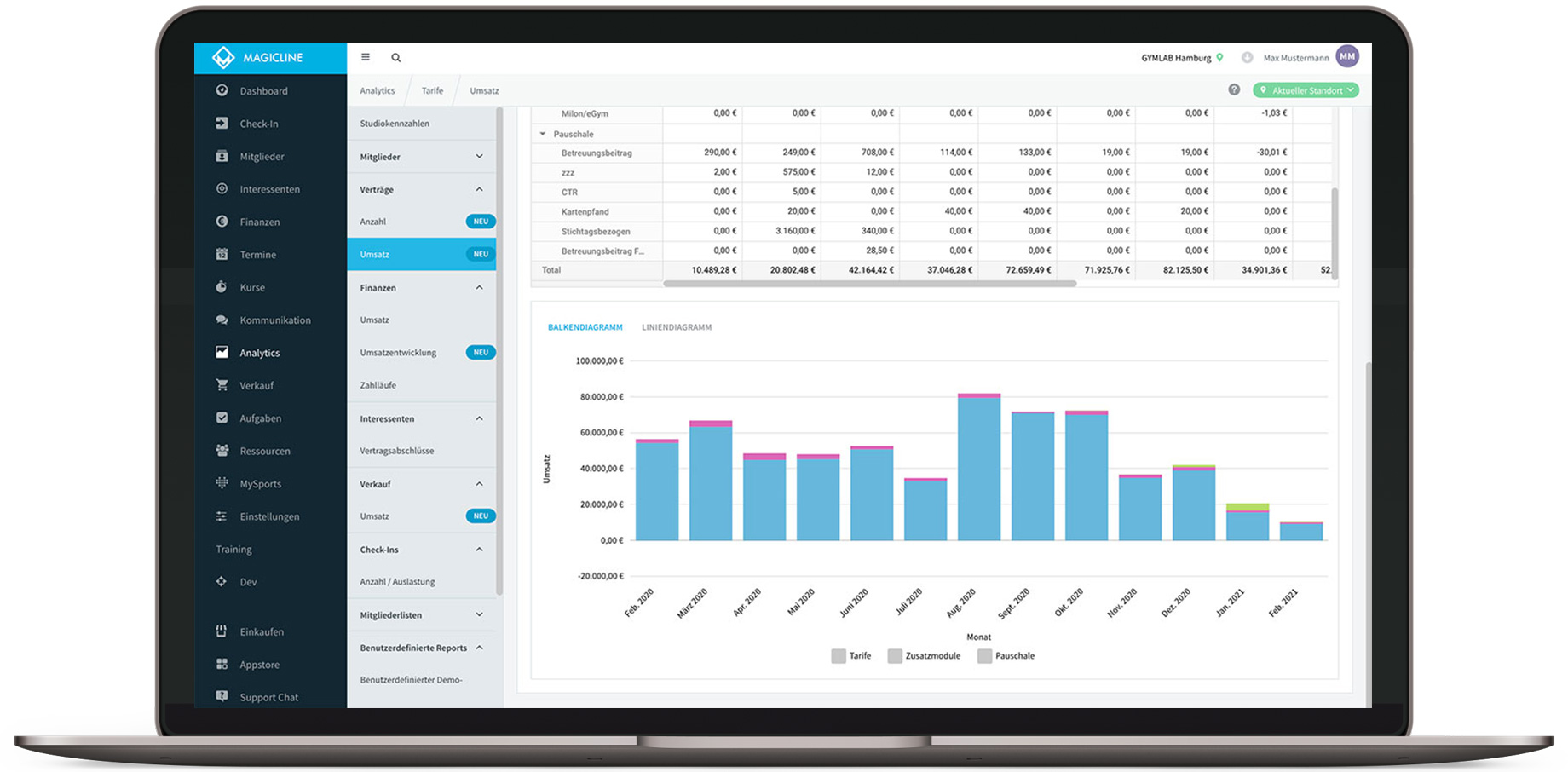 <p>Kostenlose MySports App mit Trainingsplänen, Mitglieder Self-Service und Zoom-Kursen für zuhause</p>

