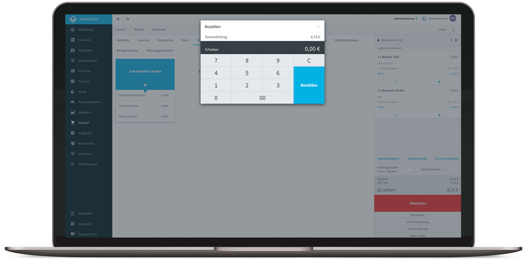 <p>Kostenlose MySports App mit Trainingsplänen, Mitglieder Self-Service und Zoom-Kursen für zuhause</p>
