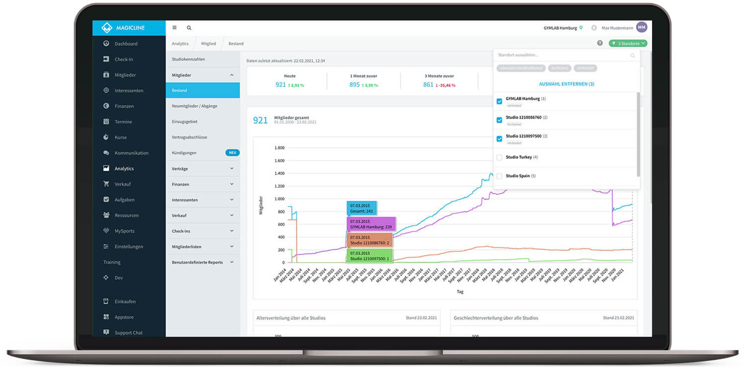 <p>Kostenlose MySports App mit Trainingsplänen, Mitglieder Self-Service und Zoom-Kursen für zuhause</p>
