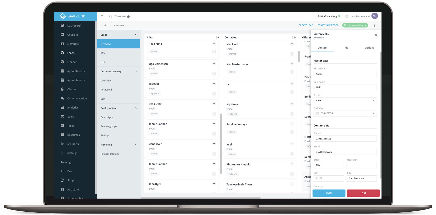 <p>Free MySports app with training plans, member self-service, Zoom classes at home</p>
