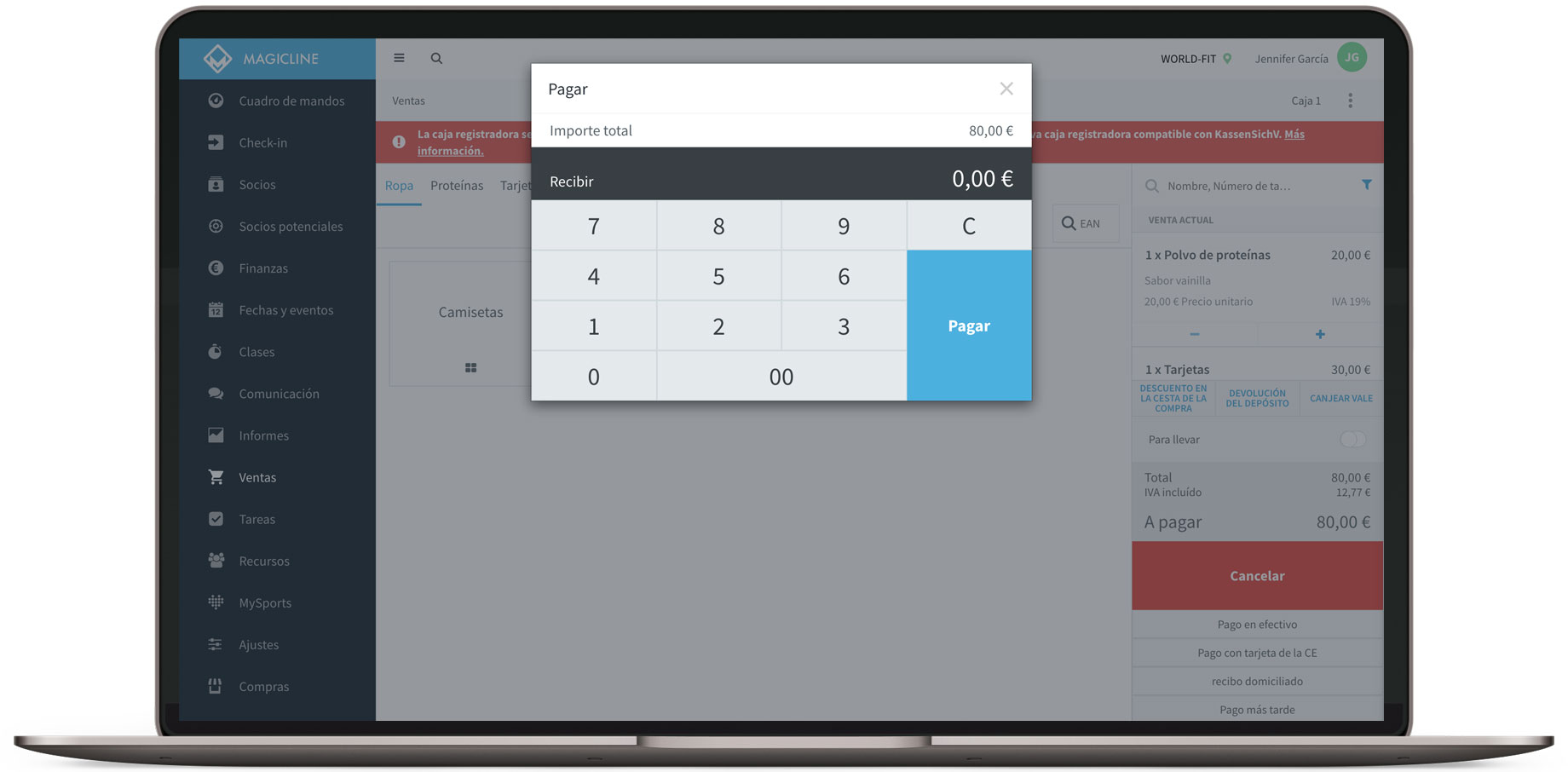 <p>Aplicación gratuita de MySports con planes de entrenamiento, área de socio para tus clientes y clases de Zoom para la casa.</p>
